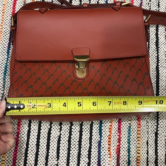 IIIBECA BY JOY GRYSON Murray St. Bag Red/Orange cross Body Bag purse - Picture 9 of 16